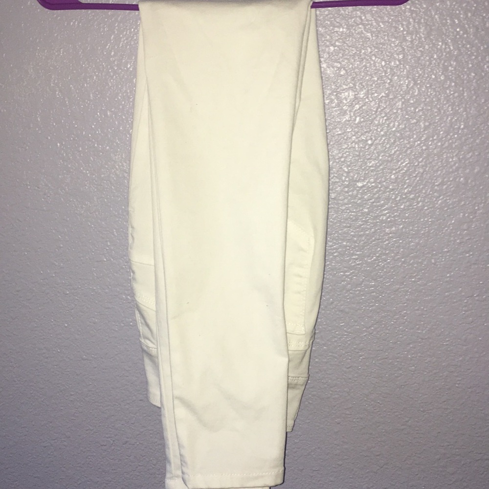 White jeans